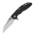 Hinderer 3.5 XM-18 Fatty Wharncliffe Tri-Way Stonewash Black G10 折叠刀