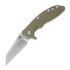 Hinderer 3.5 XM-18 Fatty Wharncliffe Tri-Way Stonewash Bronze OD Green G10 sulankstomas peilis