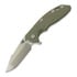 Hinderer 3.5 XM-18 Harpoon Spanto sulankstomas peilis, Magnacut, Stonewash Bronze, žalia
