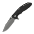 Coltello pieghevole Hinderer 3.5 XM-18 Harpoon Spanto, Magnacut, Working Finish, nero