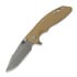Hinderer 3.5 XM-18 Harpoon Spanto 折叠刀, Magnacut, Working Finish, coyote
