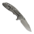 Coltello pieghevole Hinderer 3.5 XM-18 Harpoon Spanto Tri-Way Stonewash, nero