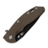 Hinderer 3.5 XM-18 Magnacut Skinny Slicer Tri-Way Battle Black FDE G10 sulankstomas peilis
