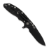 Hinderer 3.5 XM-18 Magnacut Skinny Slicer Tri-Way Battle Black Red G10 sulankstomas peilis