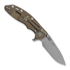 Hinderer 3.5 XM-18 Magnacut Skinny Slicer Tri-Way Stonewash Bronze Coyote G10 folding knife
