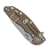 Coltello pieghevole Hinderer 3.5 XM-18 Magnacut Skinny Slicer Tri-Way SW Bronze Blue/Black G10