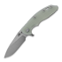 Hinderer 3.5 XM-18 Magnacut Skinny Slicer Tri-Way SW Bronze Translucent Green 折叠刀