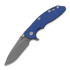 Hinderer 3.5 XM-18 Magnacut Skinny Slicer Tri-Way Working Finish Blue/Black G10 折叠刀