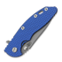Hinderer 3.5 XM-18 Magnacut Skinny Slicer Tri-Way Working Finish Blue/Black G10 sulankstomas peilis