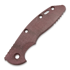 Hinderer 3.5 XM-18 Micarta Handle Scale, smooth burgundy