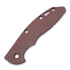 Hinderer 3.5 XM-18 Micarta Handle Scale, textured burgundy