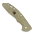 Hinderer 3.5 XM-18 Micarta Handle Scale, textured green
