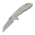 Hinderer 3.5 XM-18 S45VN Fatty Wharncliffe Tri-Way Bronze Translucent Green G10 sulankstomas peilis