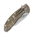 Coltello pieghevole Hinderer 3.5 XM-18 S45VN Fatty Wharncliffe Tri-Way Stonewash Bronze Black G10