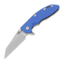 Hinderer 3.5 XM-18 S45VN Fatty Wharncliffe Tri-Way Stonewash Bronze Blue G10 折叠刀