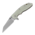 Hinderer 3.5 XM-18 S45VN Fatty Wharncliffe Tri-Way Stonewash Translucent Green G10 折叠刀