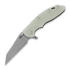 Hinderer 3.5 XM-18 S45VN Fatty Wharncliffe Tri-Way WF Translucent Green G10 折叠刀