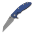 Hinderer 3.5 XM-18 S45VN Fatty Wharncliffe Tri-Way Working Finish Blue/Black G10 折叠刀