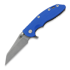 Hinderer 3.5 XM-18 S45VN Fatty Wharncliffe Tri-Way Working Finish Blue G10 折叠刀