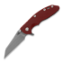 Hinderer 3.5 XM-18 S45VN Fatty Wharncliffe Tri-Way Working Finish Red G10 折叠刀