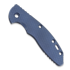 Hinderer 3.5 XM-18 Scale Textured Titanium Battle Blue handle scales