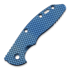 Hinderer 3.5 XM-18 Scale Textured Titanium Stonewash handle scales, 藍色