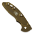 Hinderer 3.5 XM-18 Scale Textured Titanium Stonewash Bronze handle scales