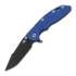 Hinderer 3.5 XM-18 Skinny Harpoon Spanto Tri-Way Battle Black Blue/Black G10 sulankstomas peilis