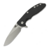 Hinderer - 3.5 XM-18 Slicer Hollow Grind Magnacut Stonewash Blue Black G10
