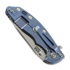 Saliekams nazis Hinderer 3.5 XM-18 Slicer Hollow Grind Magnacut Stonewash Blue Coyote G10