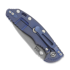 Hinderer 3.5 XM-18 Slicer Non Flipper Tri-Way Battle Blue Blue G10 folding knife