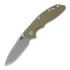 Hinderer 3.5 XM-18 Slicer Non Flipper Tri-Way Battle Bronze OD Green G10 kääntöveitsi