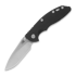 Coltello pieghevole Hinderer 3.5 XM-18 Slicer Non Flipper Tri-Way Stonewash Black G10