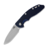Hinderer 3.5 XM-18 Slicer Non Flipper Tri-Way Stonewash Bronze Blue/Black G10 sulankstomas peilis