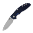 Coltello pieghevole Hinderer 3.5 XM-18 Slicer Non Flipper Tri-Way Stonewash Bronze Blue/Black G10