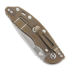 Hinderer 3.5 XM-18 Slicer Non Flipper Tri-Way Stonewash Bronze OD Green G10 sulankstomas peilis