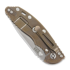 Hinderer 3.5 XM-18 Slicer Non Flipper Tri-Way Stonewash Bronze OD Green G10 折叠刀