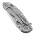Hinderer 3.5 XM-18 Spanto sulankstomas peilis, CPM 20CV, Stonewash, raudona