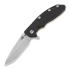 Hinderer 3.5 XM-18 Spanto Tri-Way Stonewash Bronze 折叠刀, 黑色