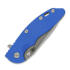 Hinderer 3.5 XM-18 Spanto Tri-Way Stonewash Bronze folding knife, blue