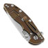 Hinderer 3.5 XM-18 Spanto Tri-Way Stonewash Bronze sulankstomas peilis, fde