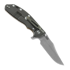 Coltello pieghevole Hinderer 4.0 XM-24 Bowie Tri-way Battle Bronze, Coyote