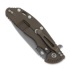 Coltello pieghevole Hinderer 4.0 XM-24 Spanto Tri-Way Battle Bronze Translucent Green G10