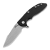 Hinderer Card Series Set XM-18 3,5" Harpoon Spanto 折叠刀, 黑色