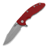 Hinderer Card Series Set XM-18 3,5" Harpoon Spanto sulankstomas peilis, raudona