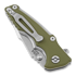 Hinderer Eklipse 3.0 Harpoon Spanto sulankstomas peilis, žalia