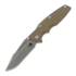 Hinderer - Eklipse 3.5 Fullered Skinny Harpoon Spanto No Flipper Working Finish, coyote