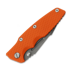 Сгъваем нож Hinderer Eklipse 3.5 Fullered Skinny Harpoon Spanto No Flipper Working Finish, orange