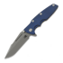 Сгъваем нож Hinderer Eklipse 3.5 Fullered Skinny Harpoon Spanto Working Finish, blue/black