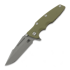 Сгъваем нож Hinderer Eklipse 3.5 Fullered Skinny Harpoon Spanto Working Finish, od green